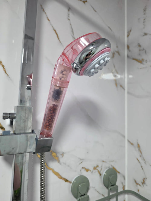 Pink Beauty AquaPure Shower Filter Head